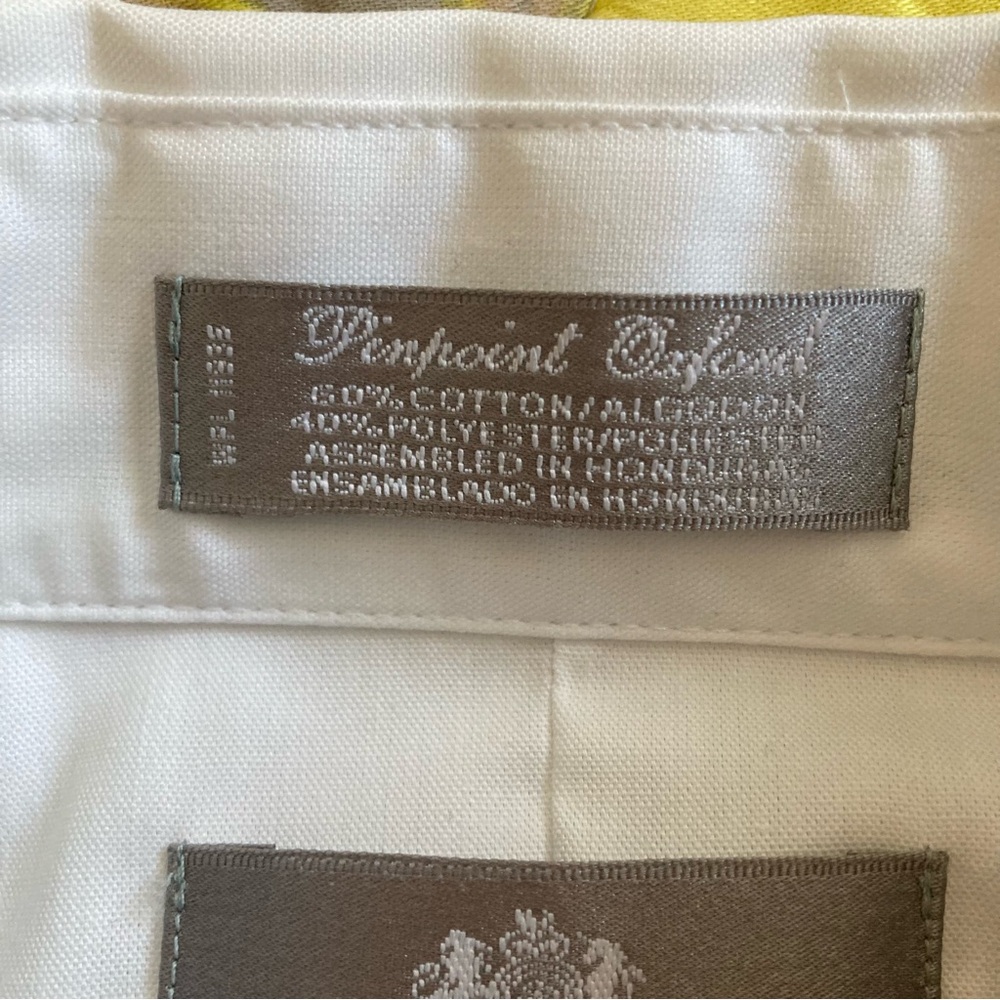 Stafford Executive Men's Classic White Dress Shirt - Picture 6 of 8
